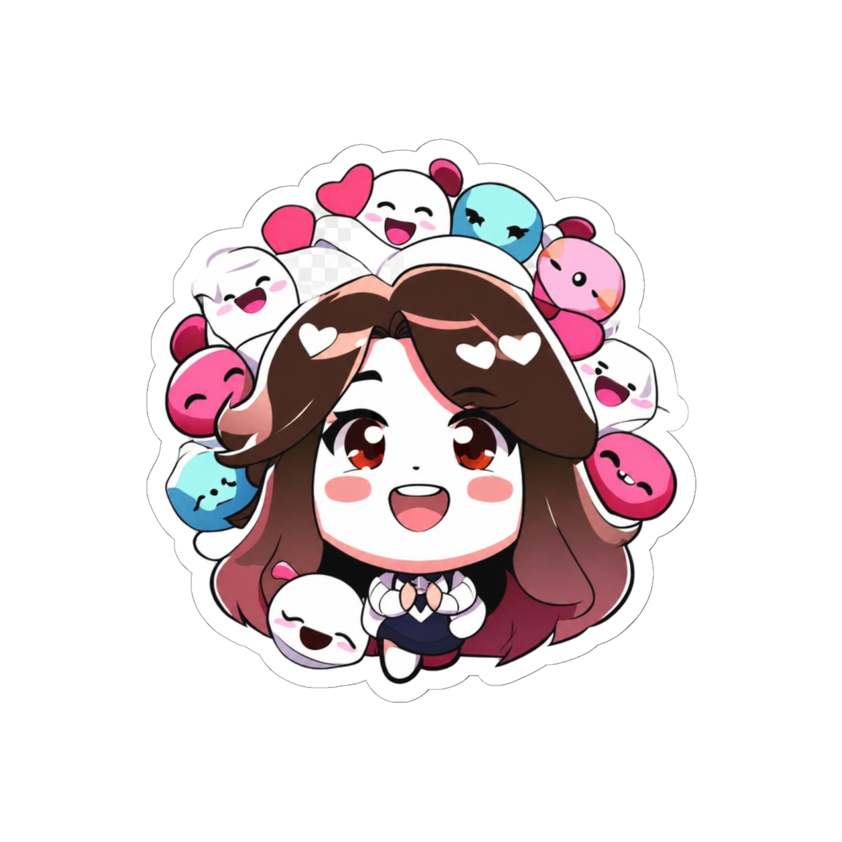 pokimane open - sticker